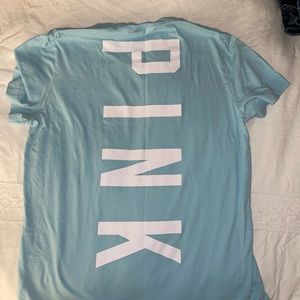 Light blue PINK tee